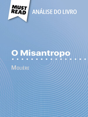 cover image of O Misantropo de Molière (Análise do livro)
